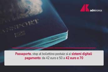 Passaporti, novità nei pagamenti dal primo dicembre - Video