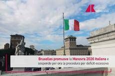 Bruxelles promuove la Manovra - Video