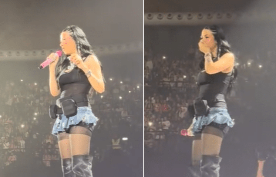 Spray peperoncino al concerto di Anna Pepe, attimi di panico: show si ferma e poi riprende