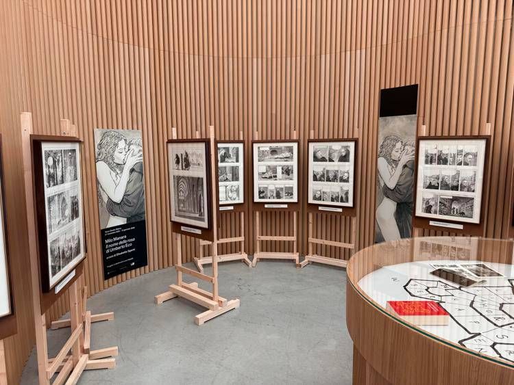 'Il nome della rosa', arriva il secondo volume disegnato da Milo Manara. A Milano anche una mostra