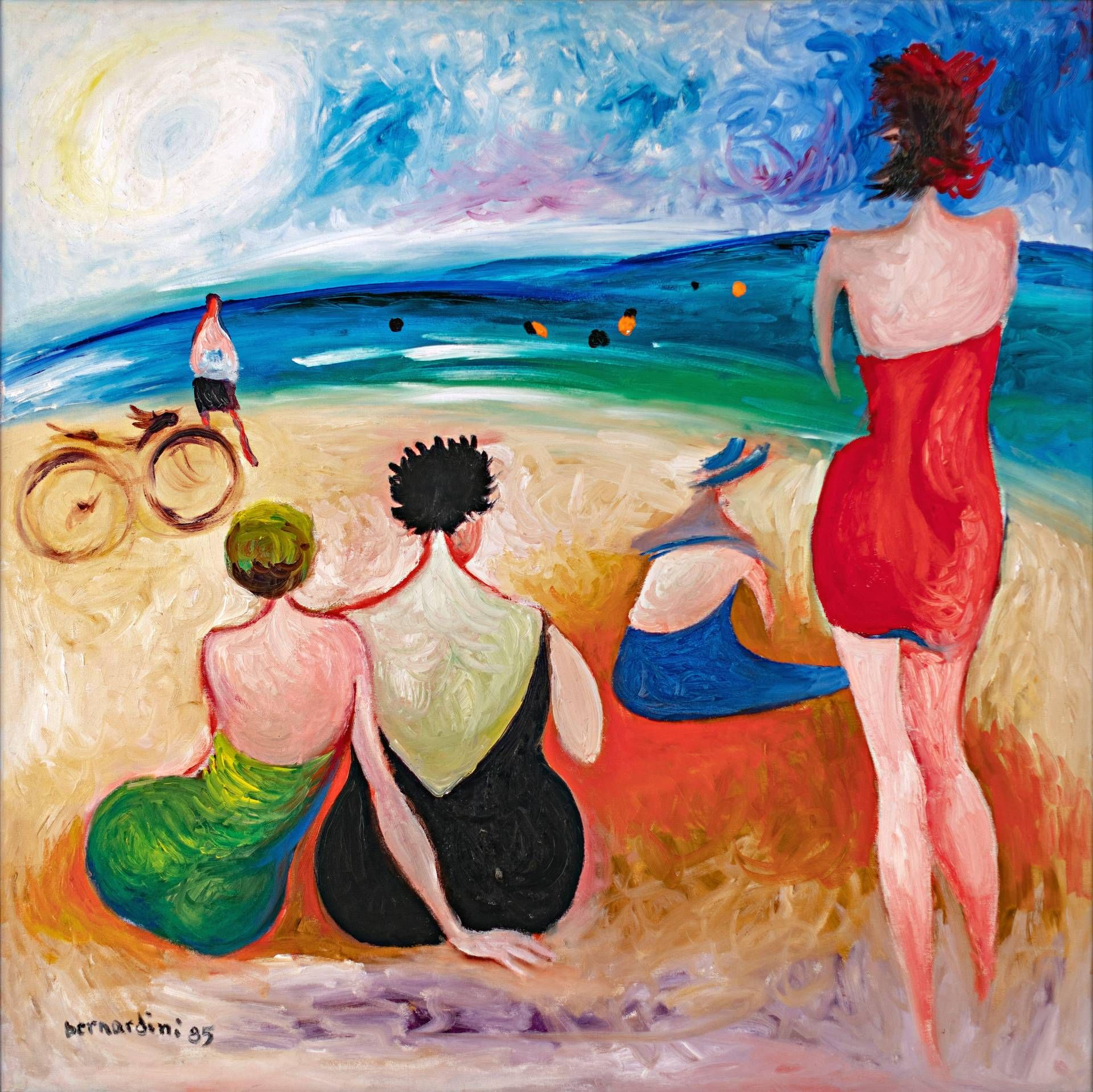 bir sanatçının keşfi”