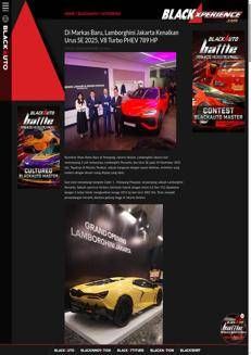 Indonesia: Lamborghini inaugura nuovo showroom a Jakarta con modelli italiani all'avanguardia