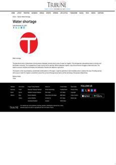 Pakistan: Water crisis threatens agriculture in Balochistan