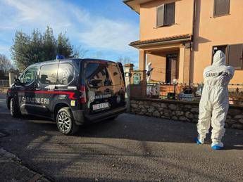 La villetta dove sono stati rinvenuti i corpi