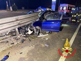 L'incidente, immagine dei Vigili del Fuoco