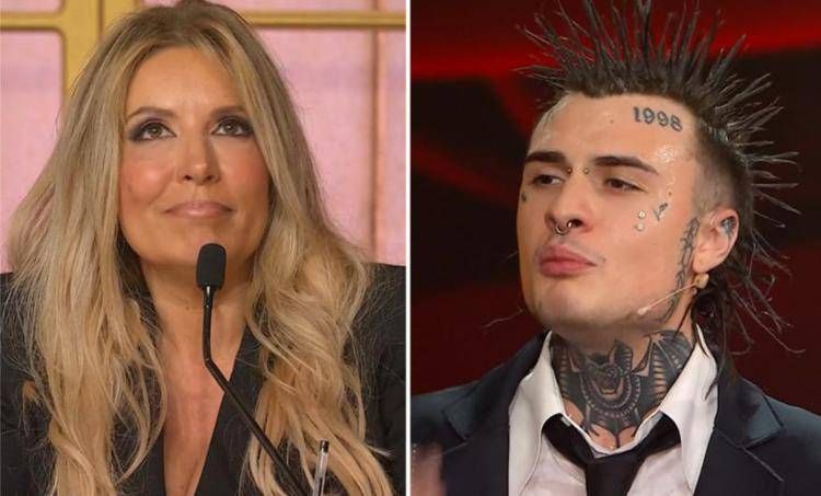 Selvaggia Lucarelli e Rosa Chemical - Ballando con le stelle