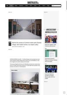 Hong Kong: Cortina Athletes&#39; Village for the 2026 Winter Olympics, a temporary yet Italian-designed accommodation