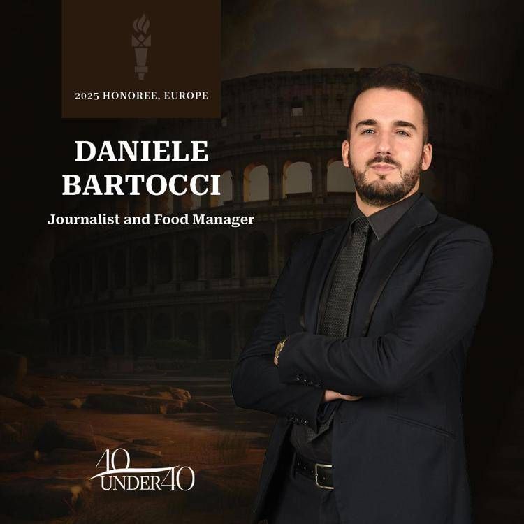 Daniele Bartocci eletto tra gli Under 40 più influenti al mondo ai Business Élite Awards