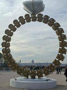 Roma, al Pincio l'opera 'Solitário, Bonaccorsi (Mun I): 