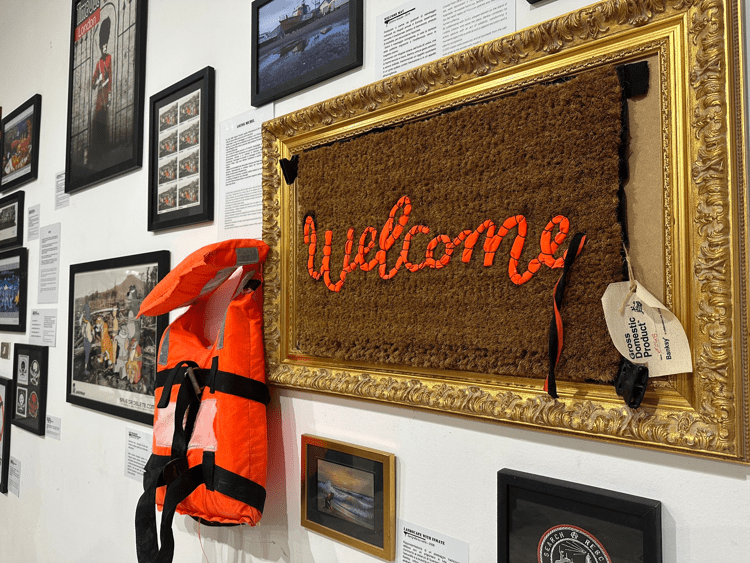 Mostre, ad Agrigento Banksy Modeste Collection