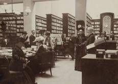 (foto archivio Vieusseux: la Biblioteca)