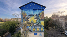 Roma, Tor Marancia, Alice Pasquini - Unhcr
