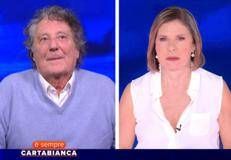 Enzo Iacchetti e Bianca Berlinguer