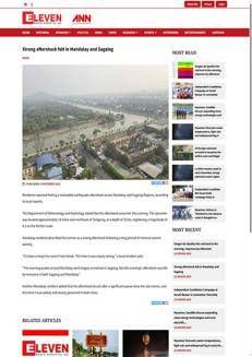 Myanmar: Forte scossa di assestamento avvertita nelle regioni di Mandalay e Sagaing