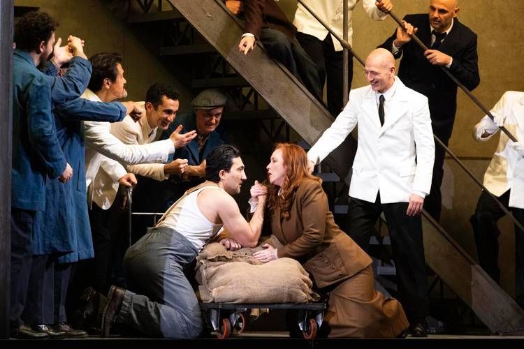 (foto delle prove - ufficio stampa della Scala)