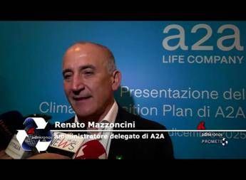 Sostenibilità: Mazzoncini (A2A), 'continuiamo a credere in un mondo decarbonizzato'