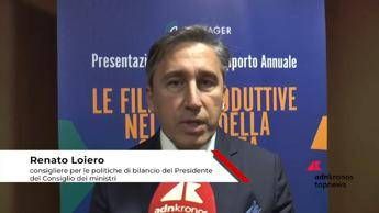 Imprese: Loiero, 'rapporto 4.Manager per conoscere meglio le filiere'