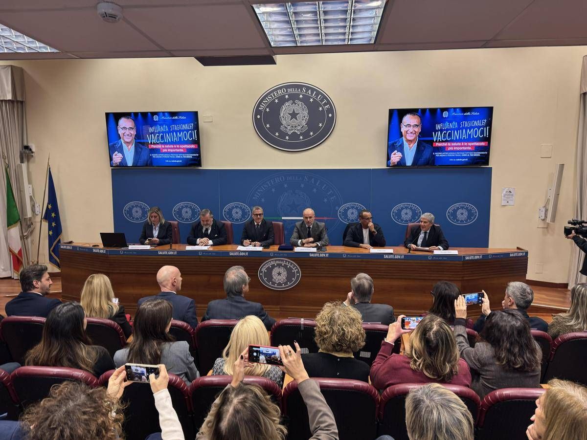 Influenza, al via spot Tv con Carlo Conti