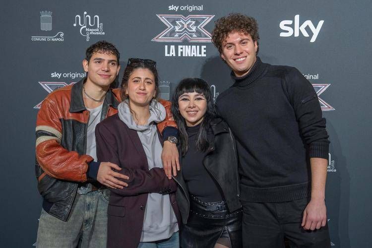 I quattro finalisti di X Factor 2025 - X Factor /Carmine Conte