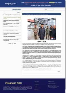 North Korea&#39;s National Economy Inspector Pak Thae Song emphasizes the importance of energy and mineral production.