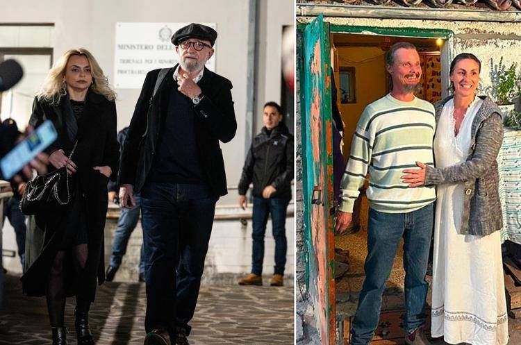 Gli avvocati Marco Femminella e Danila Solinas e Catherine e Nathan Trevallion Birmingham