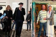 Gli avvocati Marco Femminella e Danila Solinas e Catherine e Nathan Trevallion Birmingham