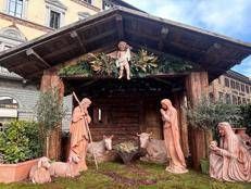Dall'8 dicembre il presepe sul sagrato della Cattedrale di Firenze