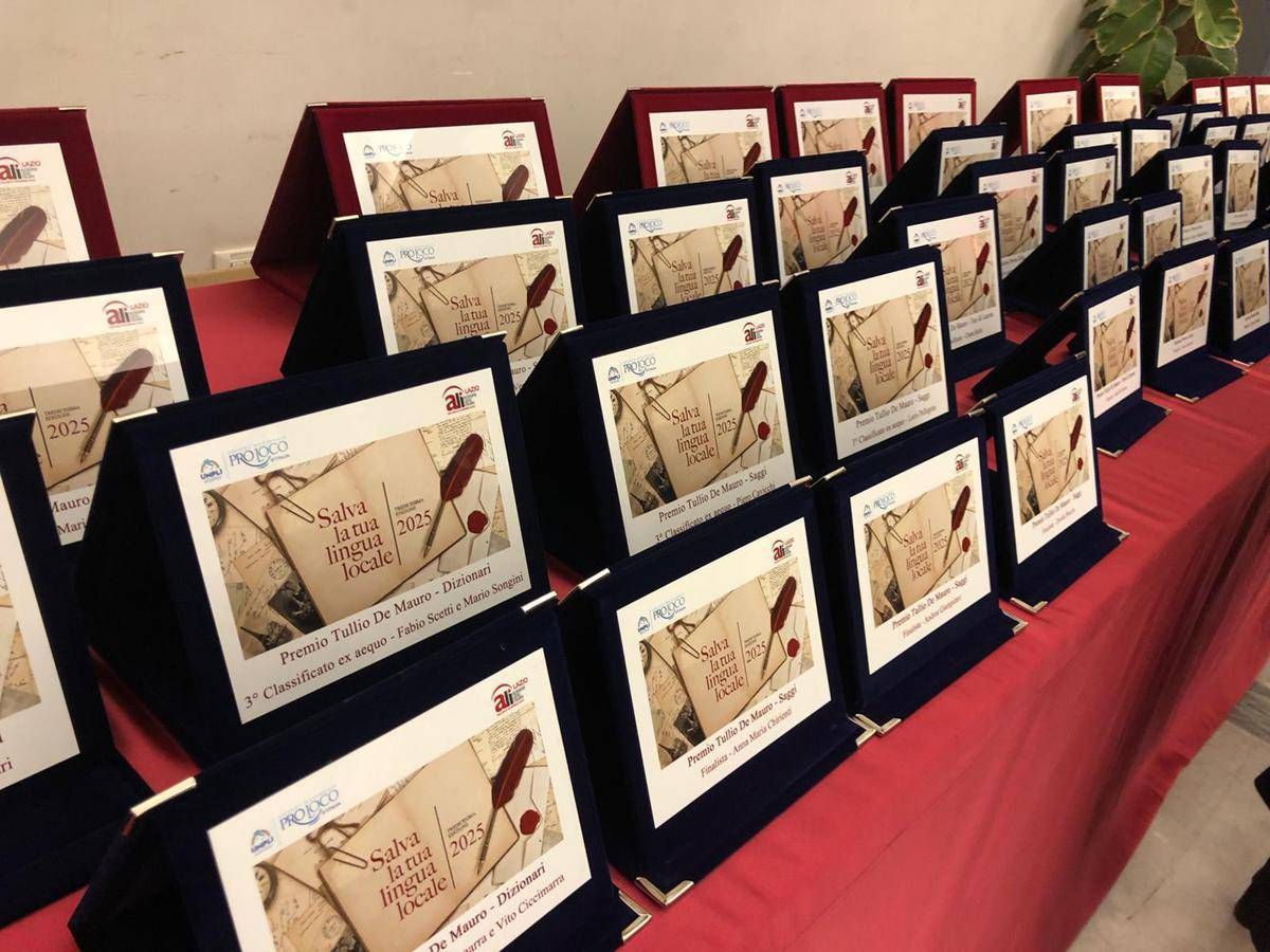A Roma la XIII edizione del Premio “Salva la tua lingua locale