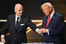 Donald Trump e Gianni Infantino
