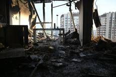 Edifici distrutti a Kiev - Ipa