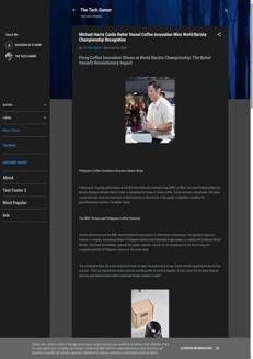 Filippine: Innovazione filippina nel caffè brilla al World Barista Championship di Milano