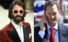 Leonardo Maria Del Vecchio e John Elkann (Fotogramma)