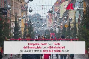 Ponte dell'Immacolata, boom per la Campania