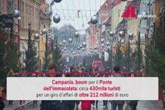 Ponte dell'Immacolata, boom per la Campania