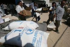 Aiuti Unrwa a Gaza - Afp