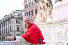 Il papa a Piazza di Spagna - Maurizio Riccardi