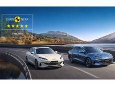 BYD SEAL 6 DM-i e TOURING ottengono le cinque stelle Euro NCAP