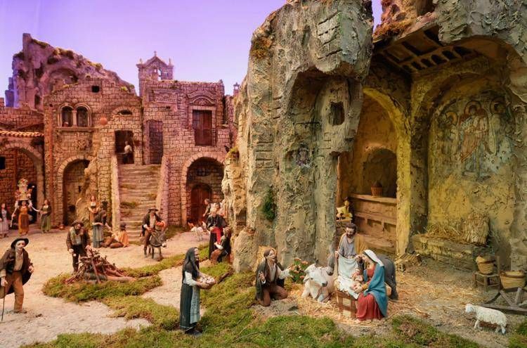 Al Policlinico Campus Bio-Medico di Roma il presepe del maestro Franco Artese