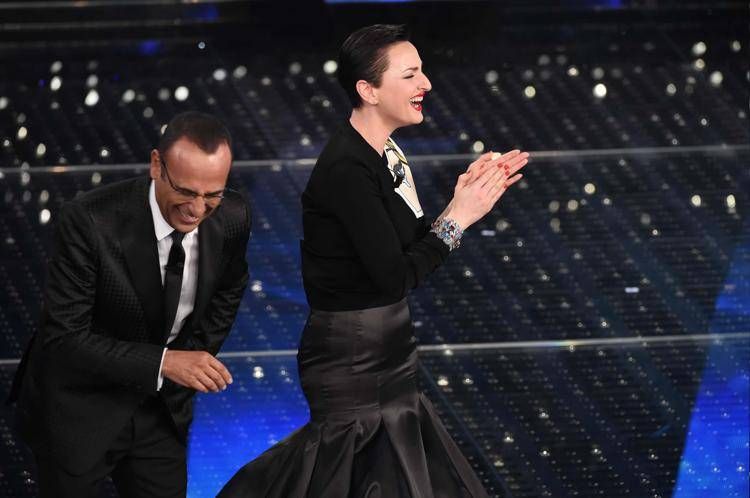 Carlo Conti e Arisa - fotogramma/ipa