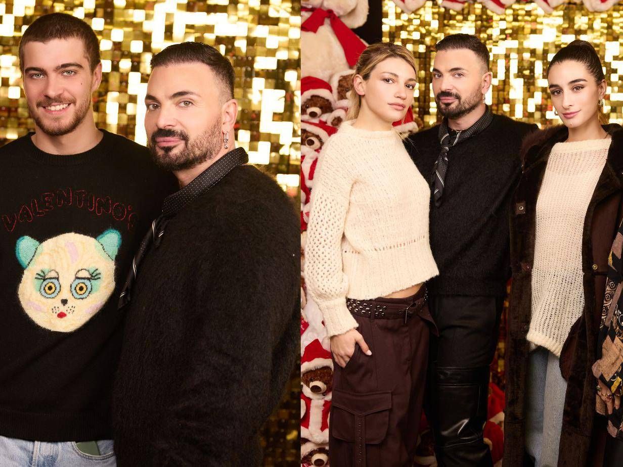 Lorenzo Zurzolo, Carlotta Antonelli, Michela De Rossi e Federica Sabatini con Simone Belli