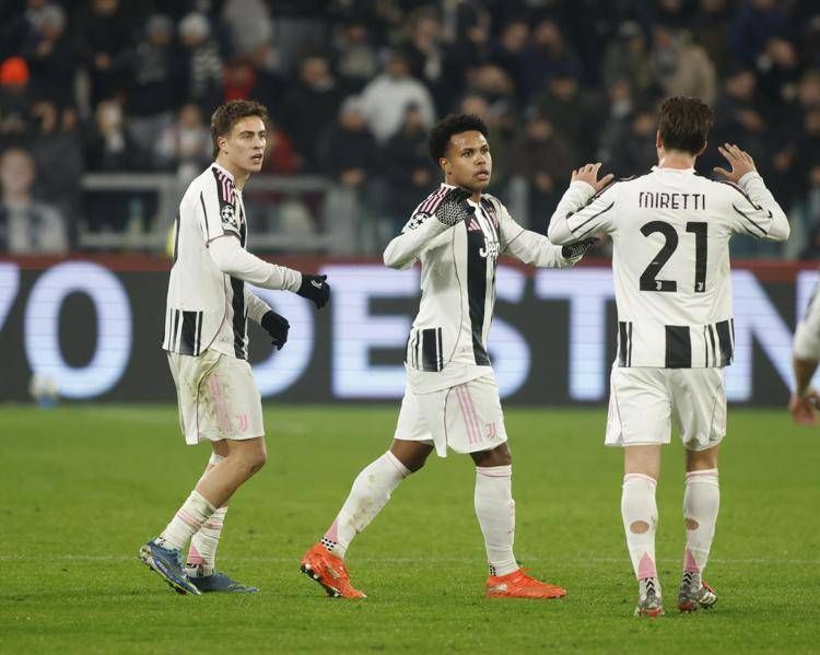 L'esultanza di McKennie - Fotogramma/IPA