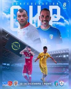 Calcio a 7, a Roma la Confederation Cup 13-14 dicembre