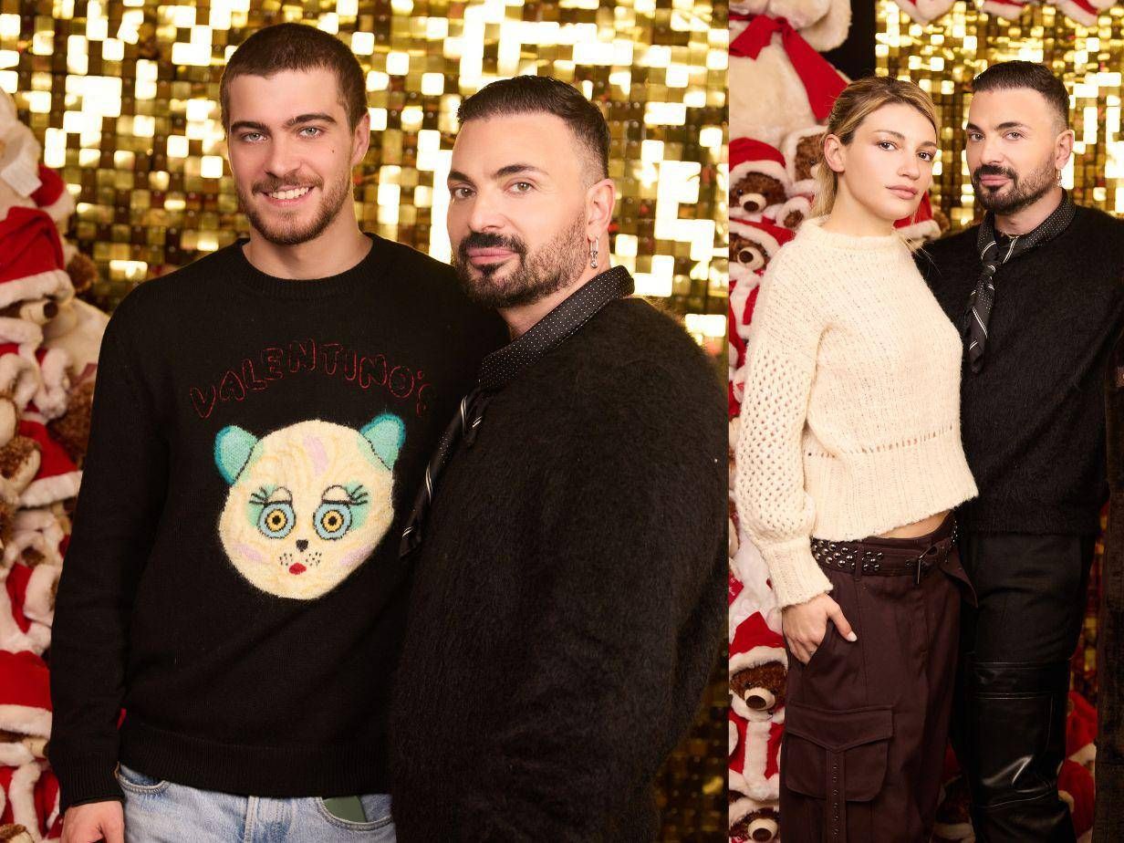 Lorenzo Zurzolo, Carlotta Antonelli, Michela De Rossi e Federica Sabatini con Simone Belli