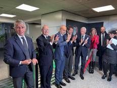 L'inaugurazione del nuovo laboratorio antidoping