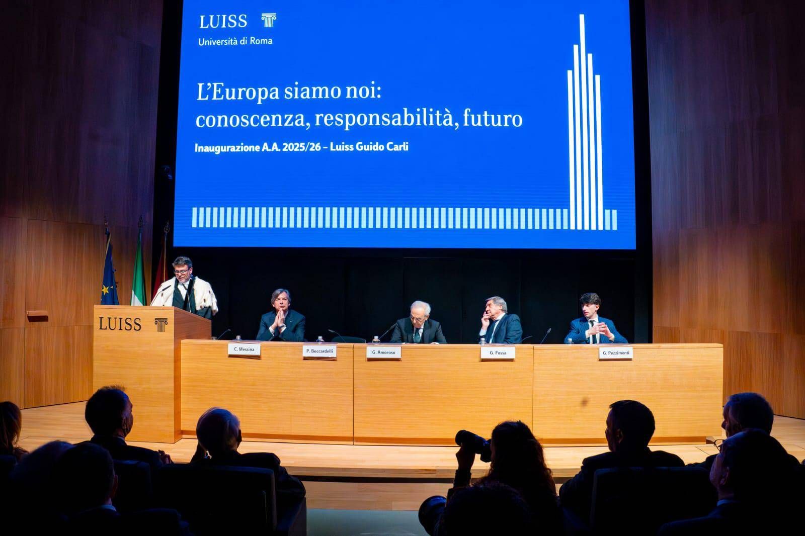 Università, Luiss inaugura anno accademico 2025-2026, al centro il futuro dell’Europa