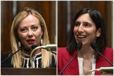 Giorgia Meloni ed Elly Schlein (Fotogramma)
