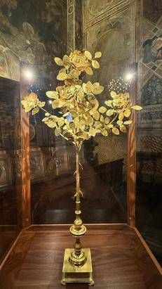 La Rosa d'Oro di Pio II torna a splendere