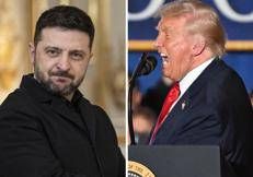 Zelensky e Trump