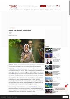 Indonesia: Prabowo interviene nella riabilitazione degli imputati nel caso di corruzione ASDP, indebolendo la lotta anticorruzione