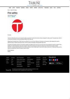 Pakistan: Turbat affronta gravi carenze nella sicurezza antincendio